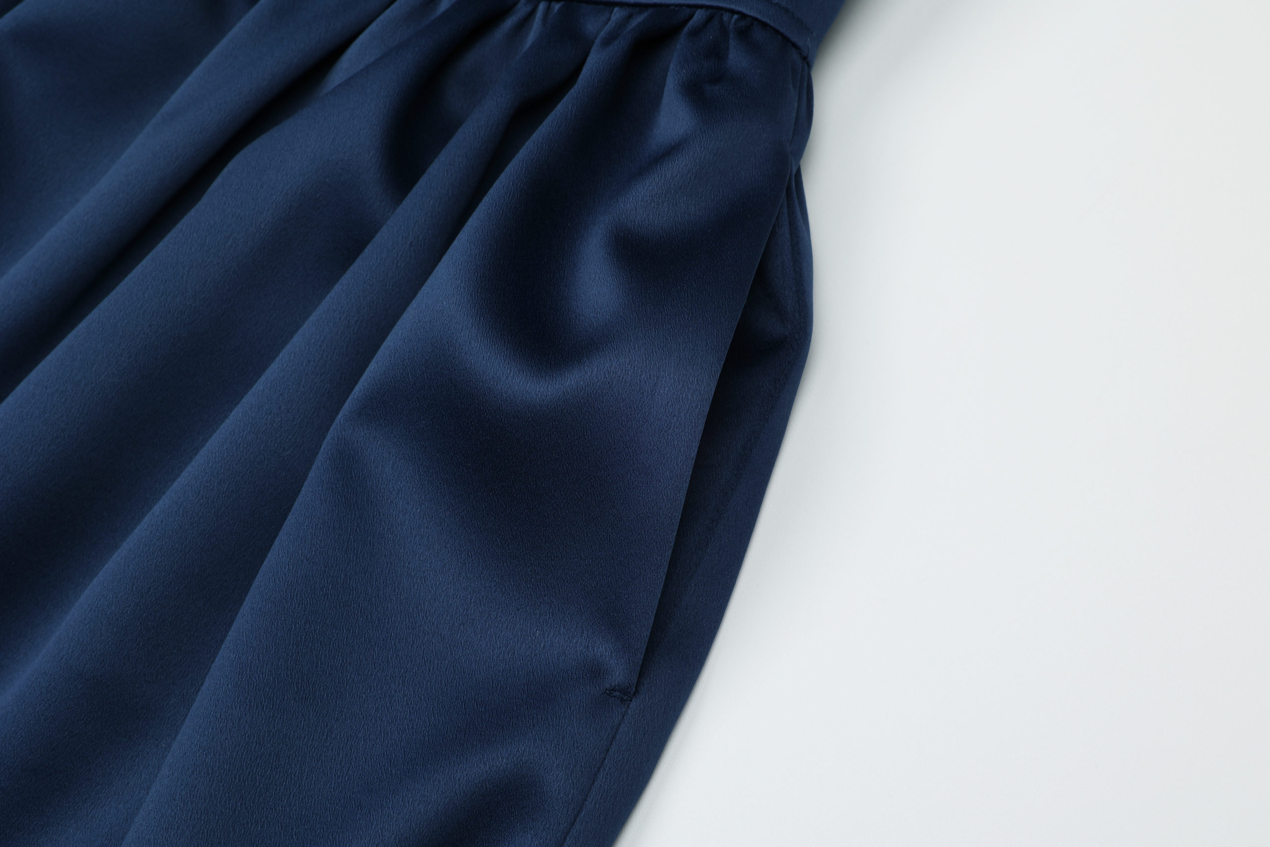 #31 Audrey Full Circle Skirt (Royal Navy Blue) | Bright Salmon London